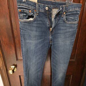 Levi's 511 Premium Jeans W30 L32 Leather Patch